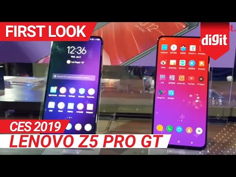 (ENGLISH) CES 2019: Lenovo Z5 Pro GT First Look - Digit.in