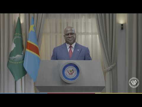 PRÉSIDENT TSHISEKEDI : « LE CONGO D’AUJOURD’HUI N’EST PAS CELUI DU FATALISME ET DE L’IMPUISSANCE »..