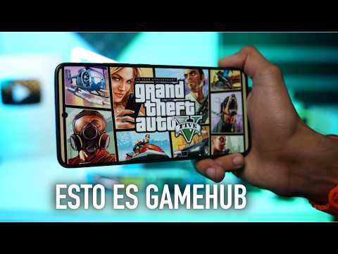 🎮 Cómo INSTALAR GAMEHUB en tu CELULAR PASO A PASO! 🔥 Juega Juegos de PC en Android 🤯