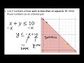 Exploring System of Inequalities