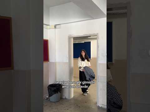 Sınavlar boru gibi girmiştir ama son sınavdır 😍❤️🔥 #keşfet #school #duet #akım #vlog #short #tiktok