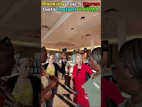 Karen Gets Instant KARMA