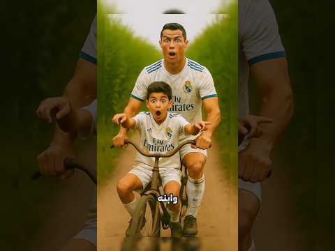 كرستيانو ضحك علي ميسي وخد العجلة 😱