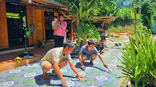 DAU & TU, with the enthusiastic support of SU and PHIN, completed a beautiful small yard