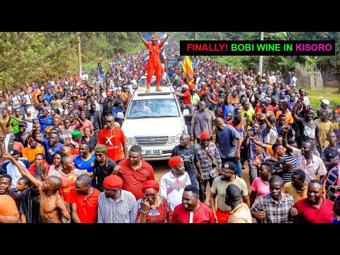 FINALLY: BOBI WINE ARRIVES IN KISORO | NUP TOUR COUNTRY WIDE