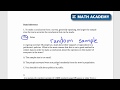 Data Inference and Sampling Concepts