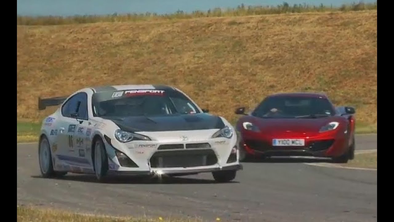 New Toyota GT86 TURBO vs McLaren MP4-12C