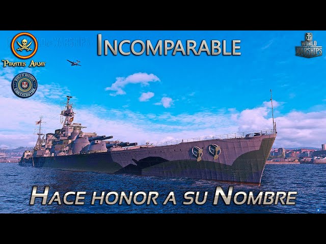 Acorazado Incomparable - Análisis y Review - Premium Británico Tier 10 - World of Warships Español