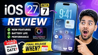iOS 27 Beta 7 Review: HUGE Changes! 😱 | Stable Release Date REVEALED? 🍎