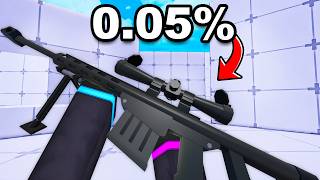 I got THE NEW 0.05% SNIPER SKIN in Roblox Rivals!