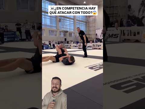 En competencia hay que tirar con todo para evitar esto? 😱☠️#ufc # mma #bjj