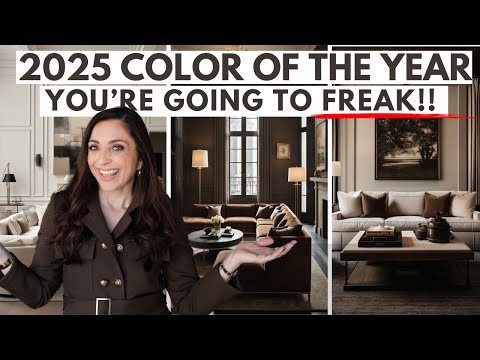 MOCHA MOUSSE | COLOR OF THE YEAR!! | DECOR IDEAS & BUDGET FRIENDLY TIPS!