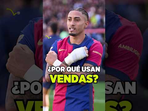 🤕 ¿POR QUÉ USAN VENDAS ESTOS FUTBOLISTAS? #futbol #fcbarcelona #realmadrid #vendas