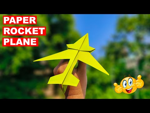 Best origami paper jet easy | kagaj ka aeroplane kaise banate hain | paper airplane that flies far