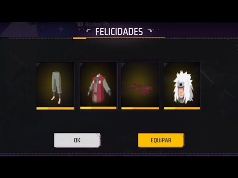 ASÍ CONSIGUE MUCHOS TOKEN PERGAMINO DE FUEGO PARA GANAR A JIRAIYA GRATIS en FREE FIRE 🤩