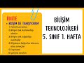 Bilişim Teknolojileri ve Ergonomi