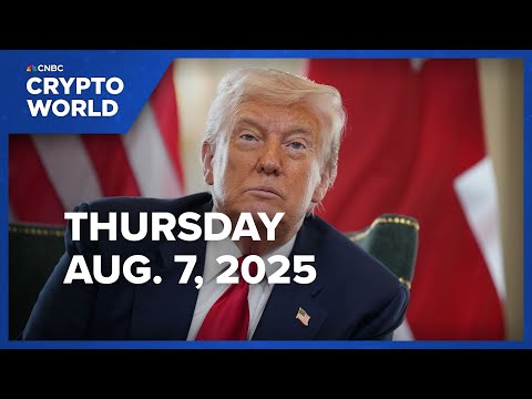 YouTube video thumbnail: Bitcoin Rises as President Trump Looks to Clear Path for Crypto in 401(k)s