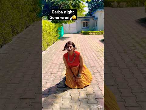 Garba night gone wrong 😢😧#shorts #explore #beagle #funny #garba  #viralshort#navratrispecial