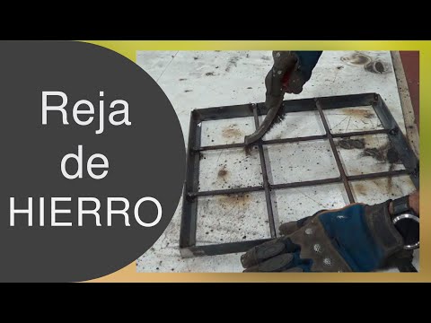 👉‍‍ Cómo hacer una sencilla REJA de HIERRO en poco tiempo