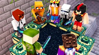 Los YOUTUBERS me AYUDAN a PASAR MINECARAFT