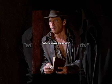 Indiana Jones and the Last Crusade (1989) | Leap of Faith: Indy's Invisible Bridge Crossing 🏺🧗‍♂️