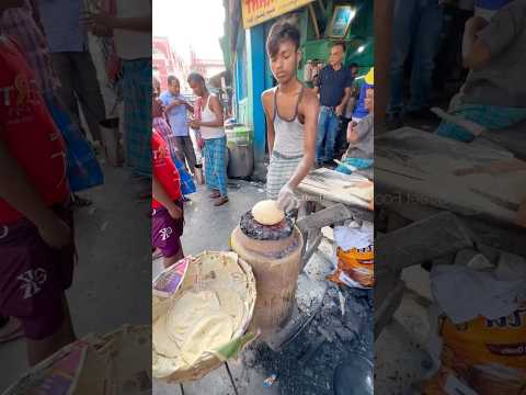 কয়লার মধ্যে রুটি তৈরি করা হচ্ছে 😱