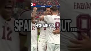 Spain won but...