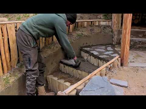 Man Builds Mountain LOG House Alone | Start to Finish @Alone_with_nature_vova