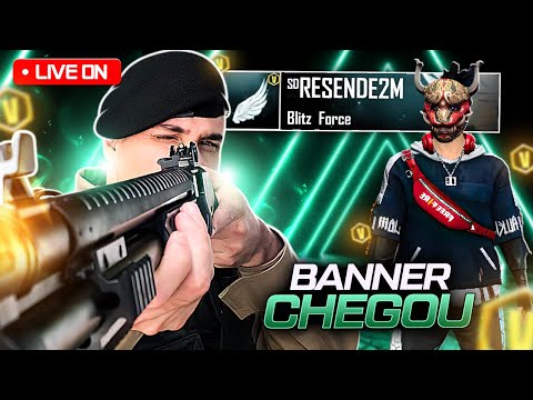 RESENDE ON! FREEFIRE AO VIVO - JOGANDO COM INSCRITOS