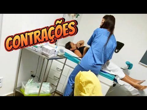 MARQUEI MINHA CESÁRIA - contrações