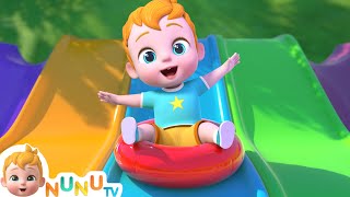 The Baby Went Over The Mountian  | Kindess & Fun + More Nursery Rhymes & Kids Songs | NuNu Tv
