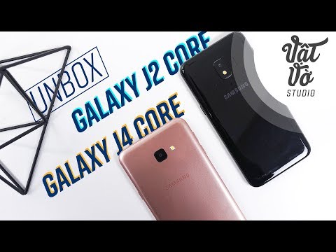 (VIETNAMESE) Mở hộp Samsung Galaxy J2 Core và Galaxy J4 Core