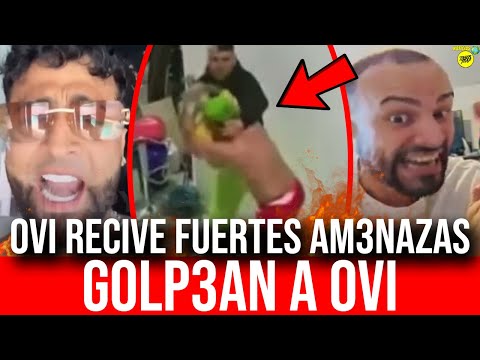 G0LPEAN A OVI: VIDEO VIRAL! OVI RECIBE FUERTES AM3NAZAS