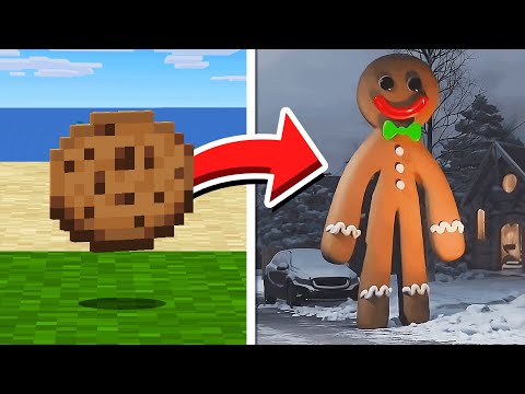 Mobs do Minecraft CAPTURADOS NA VIDA REAL