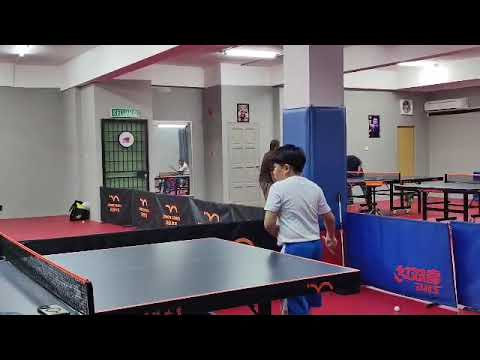 Ping Pong Bintulu Benjamin forehand 2nd Aug 2024