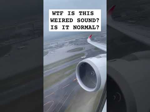 What is this weired sounds? Is this normal? #airplane #plane #aviation #compressor #flugzeug #air