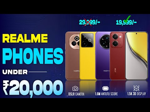 Top 5 Realme Killer Phone Under 20,000 in July 2025| 120W Charging|1.5k Display|Best Phone Under 20k