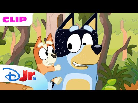 Bluey Season 1 "The Creek" Episode Clip | @disneyjr x @blueyofficalchannel