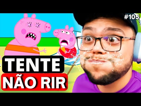 TENTE NÃO RIR com a PEPPA PIG ENGRAÇADA E BECKYARDIGANS  ( Redublagem Well Cardoso )