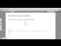 Plotting Fractions on a Number Line