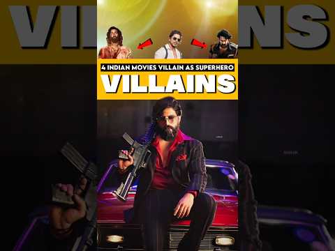 4 Indian Movie Character Setuation Make Villain | #shorts #yash #srk #villains