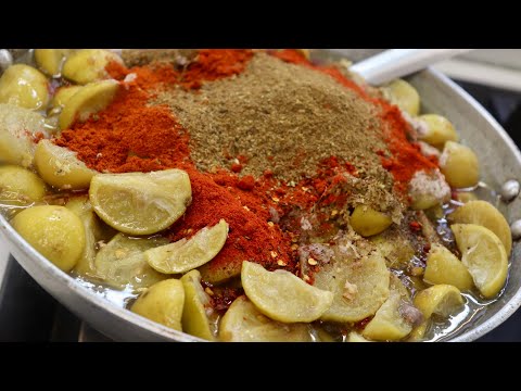 Nimbu ka Achar Recipe in hindi - नीबू का अचार बिना धूप बिना तेल जो चलेगा सौ साल- Lemon-NIMBU ACHAR