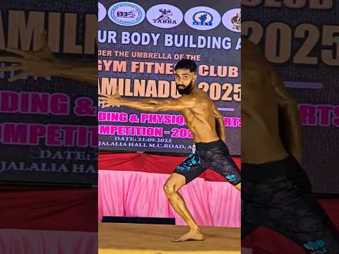 Non Medalist Mr.Tamilnadu #shorts #bodybuilding #competition #fitness #mensphysique #motivation