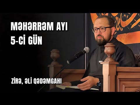 Məhərrəm ayı söhbətləri - 5ci gün | Hacı Cavid Pənahlı | 2025
