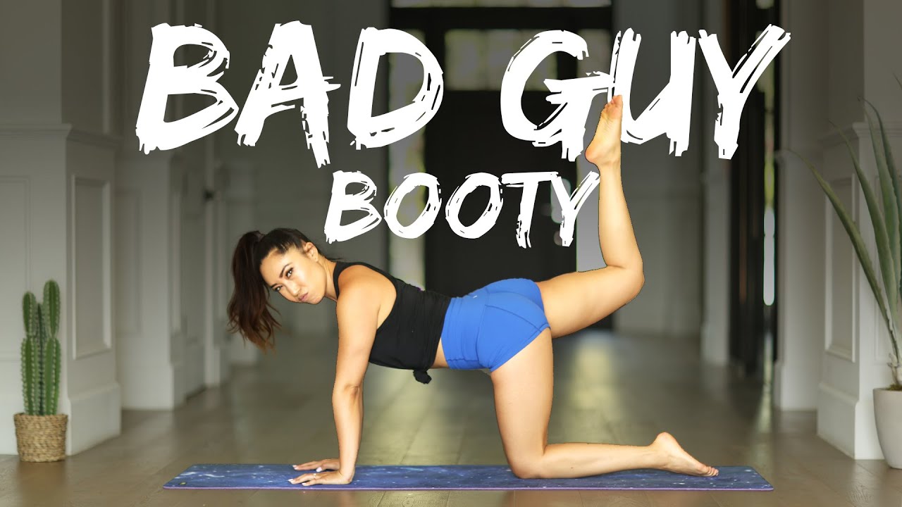 BAD GUY BOOTY! A glute workout inspired by Billie Eilish - Blogilates