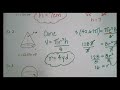 Volume and Dimensions of Solids