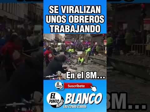 SE HACE VIRAL UNOS TRABAJADORES EL 8M #shorts #vox #abascal #8m #irenemontero #españa
