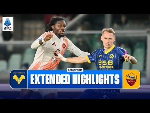 Hellas Verona vs. Roma: Extended Highlights | Serie A | CBS Sports Golazo