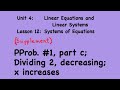 Dividing Constants and Understanding Quotients