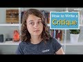 Effective Critique Techniques